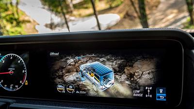 تنظیمات آفرود شاسی بلند مرسدس بنز